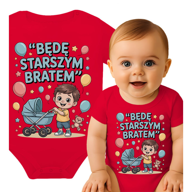 Body dziecęce 'Będę starszym bratem'
