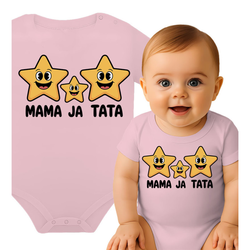 Cute Baby Onesie - Mama Ja Tata