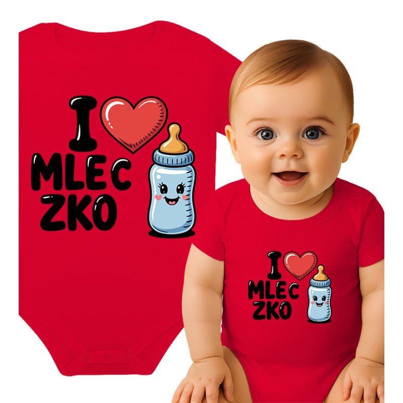 Body dziecęce 'I Love Mleczko'