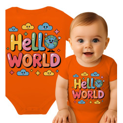Body dziecęce 'Hello World'
