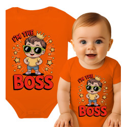 Body dziecęce 'I'M THE BOSS'