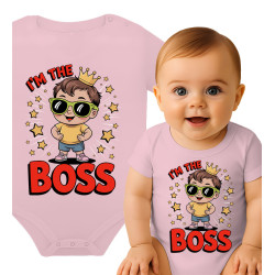 Body dziecęce 'I'M THE BOSS'