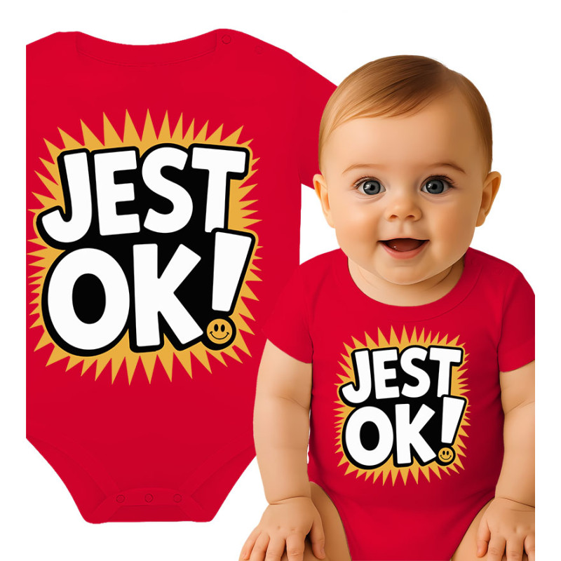 Body dziecęce 'JEST OK!'