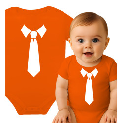 Schattige Baby Romper met Stropdas Ontwerp