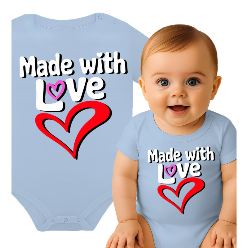 Baby Rompertje 'Made with Love'