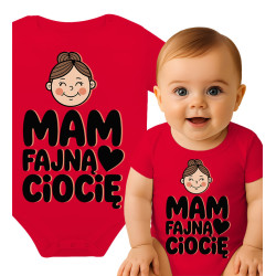 Cute Baby Bodysuit for Loving Aunts