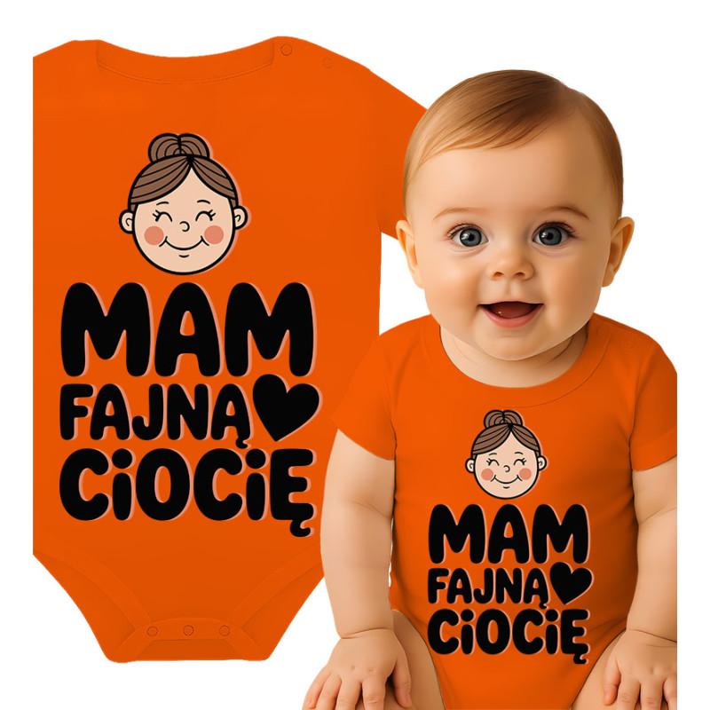 Cute Baby Bodysuit for Loving Aunts