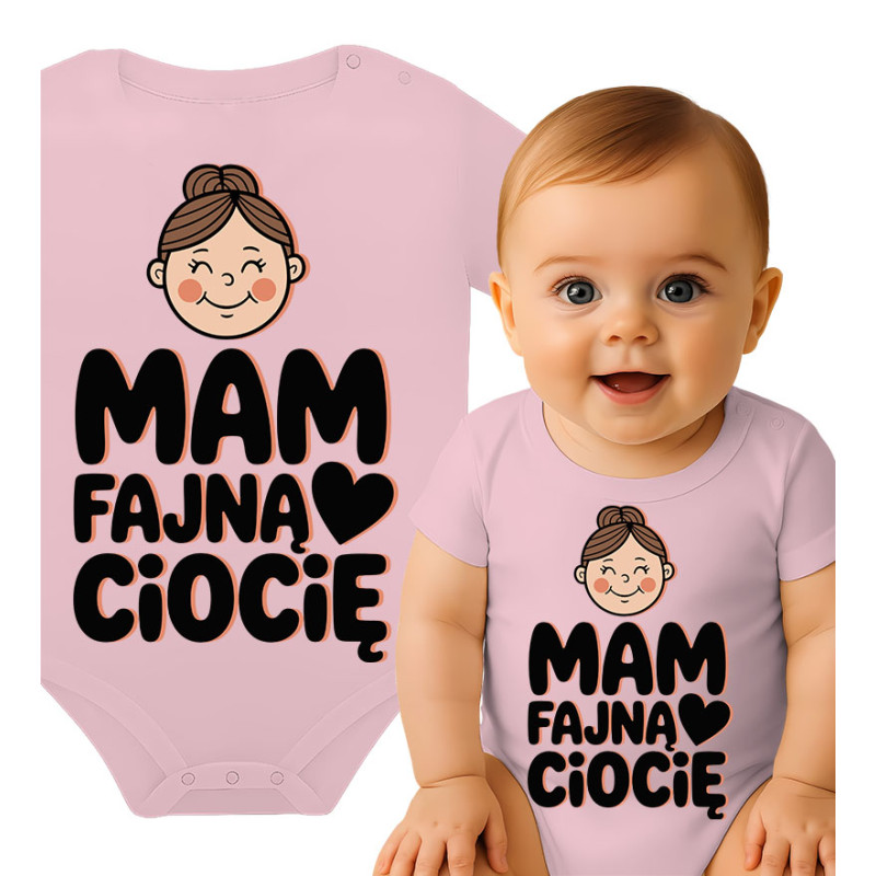 Cute Baby Bodysuit for Loving Aunts