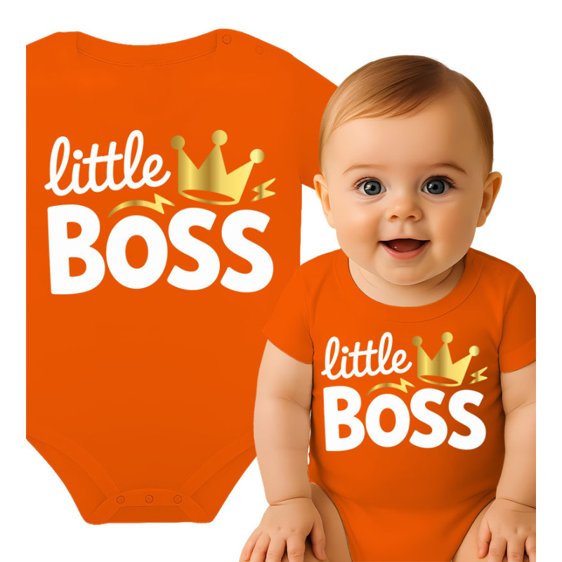 Body dziecęce 'Little Boss'