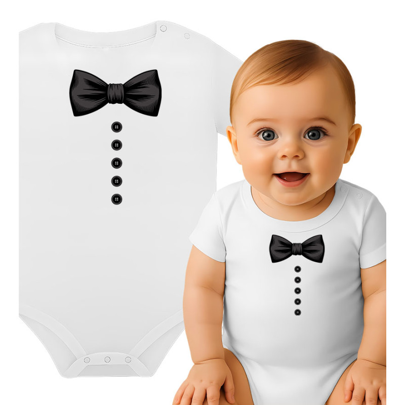 Stijlvolle Baby Bodysuit met Strikje