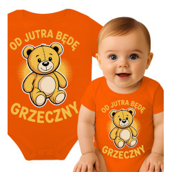 Body dziecęce  'Od jutra będę grzeczny'