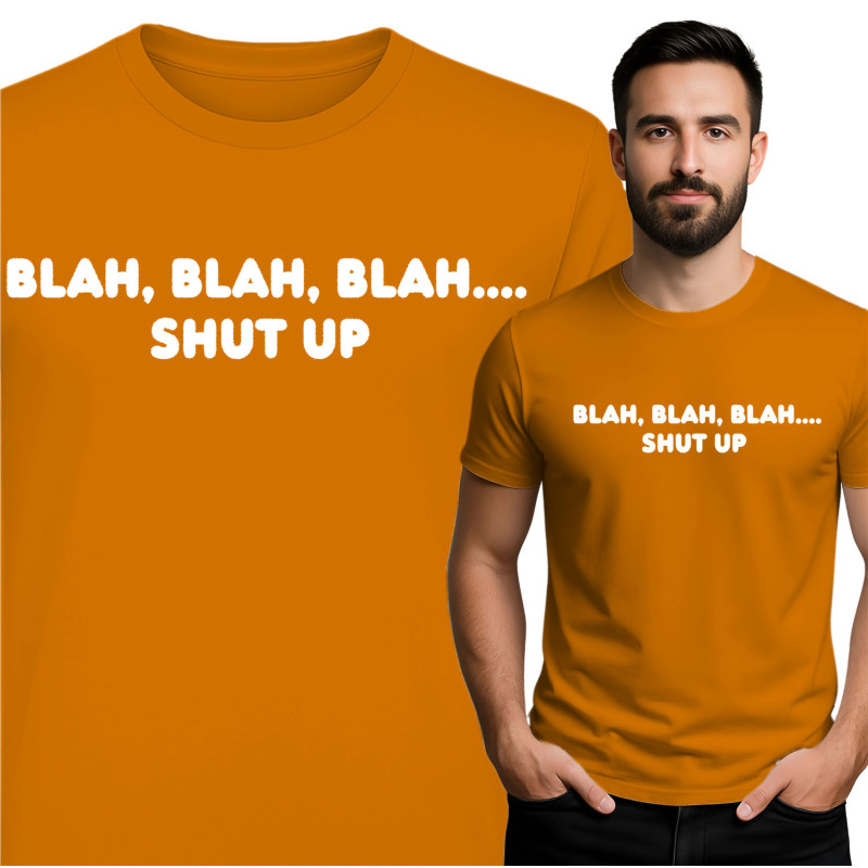 Funny Graphic Tee - Blah Blah Blah