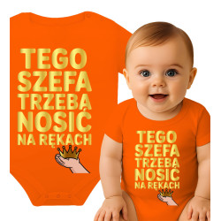 Body dziecęce 'Tego Szefa Trzeba Nosić na Rękach'