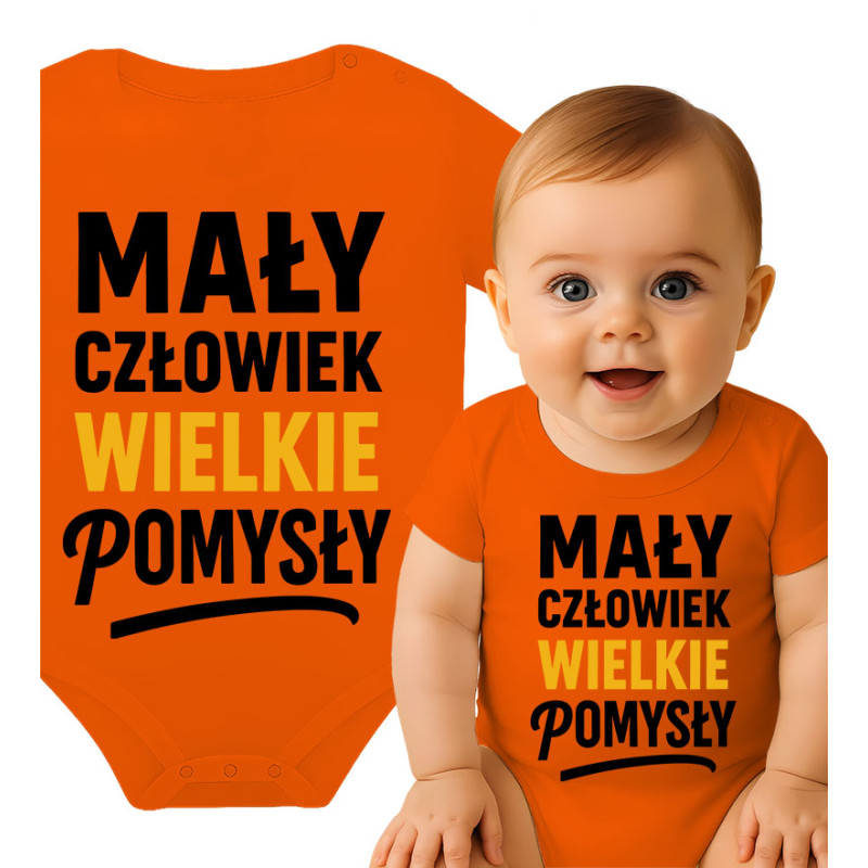 Body dziecęce 'Mały Człowiek, Wielkie Pomysły'