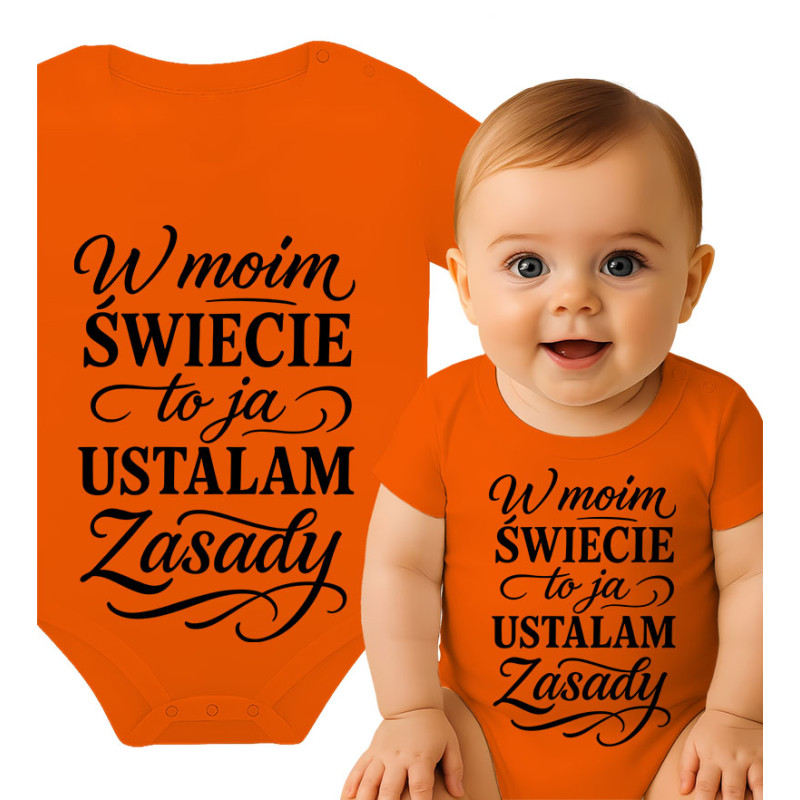 Grappige Baby Romper - Regels van Mijn Wereld