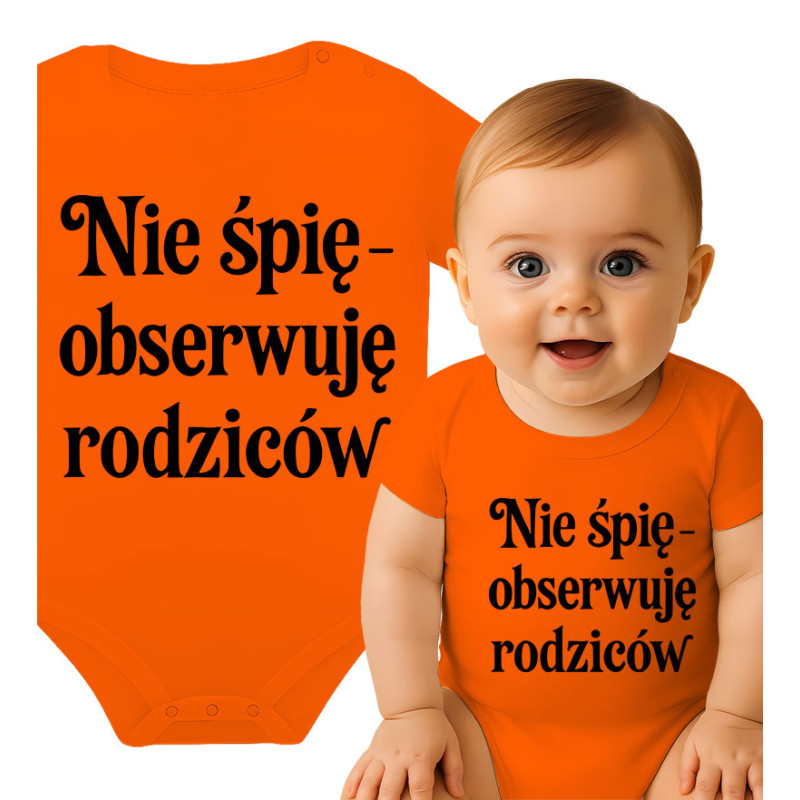 Body dziecęce  'Nie śpię – obserwuję rodziców'