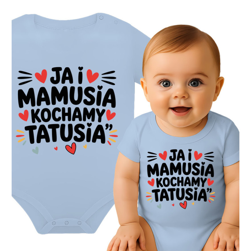 Body dziecęce 'Ja i mamusia kochamy tatusia'