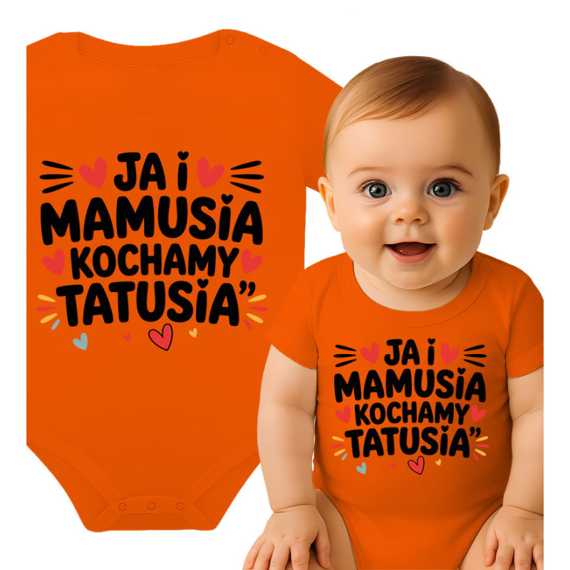 Body dziecęce 'Ja i mamusia kochamy tatusia'