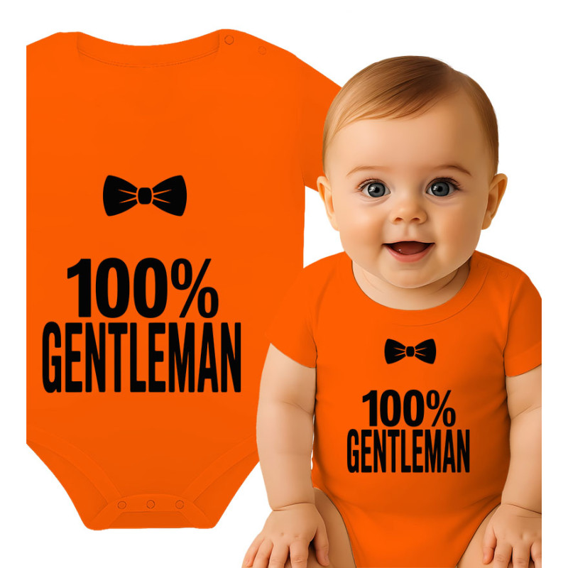 Body dziecęce '100% Gentleman'