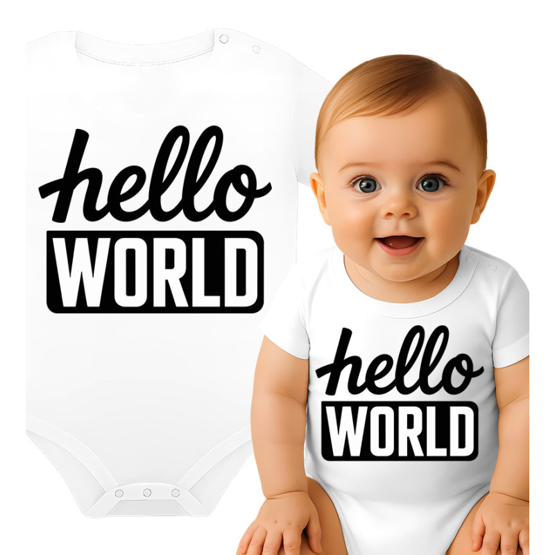 Body dziecęce  'Hello World'