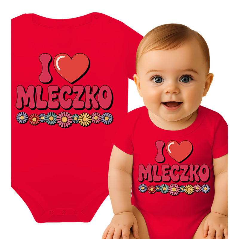 Body dziecęce  'Kocham Mleczko'