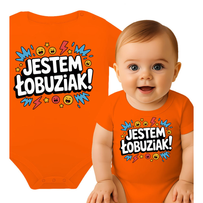 Body dziecęce 'Jestem Łobuziak!'