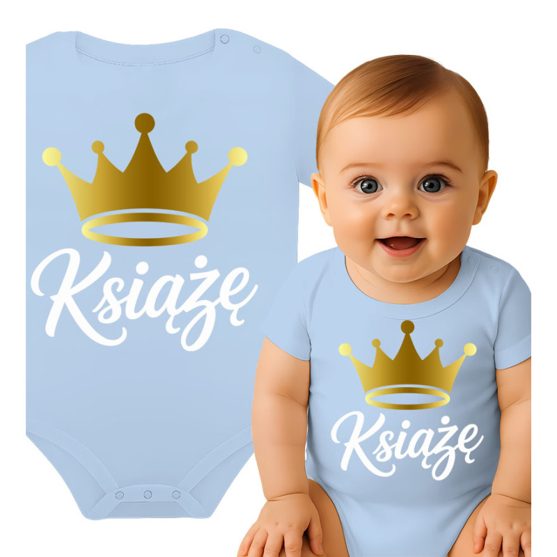 'Książę z koroną'	Body dziecęce