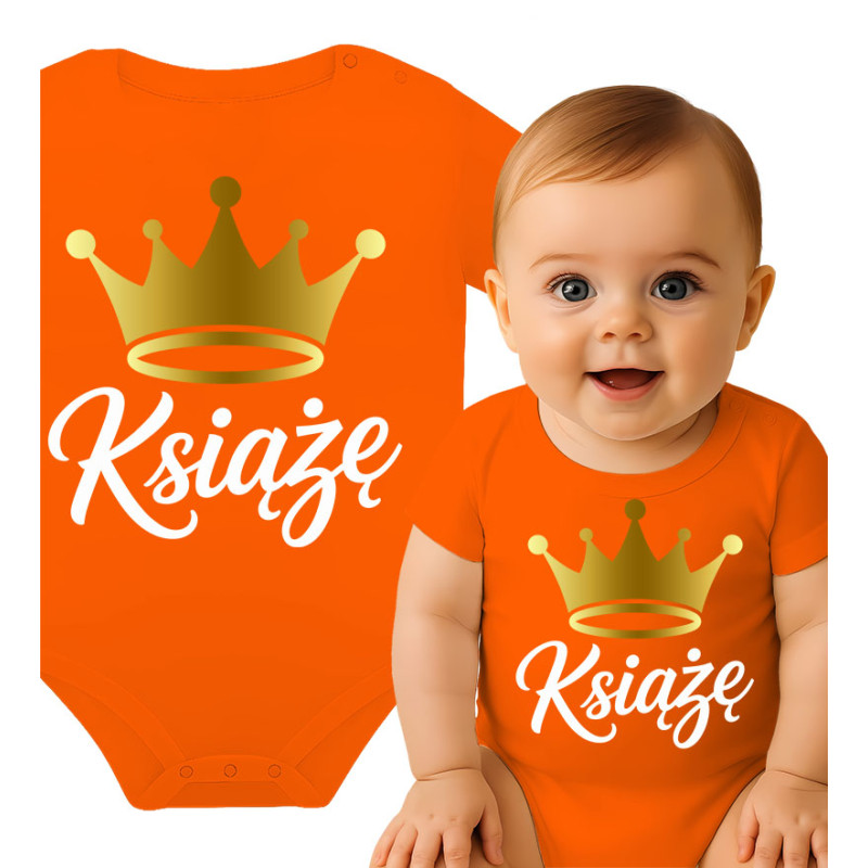 'Książę z koroną'	Body dziecęce