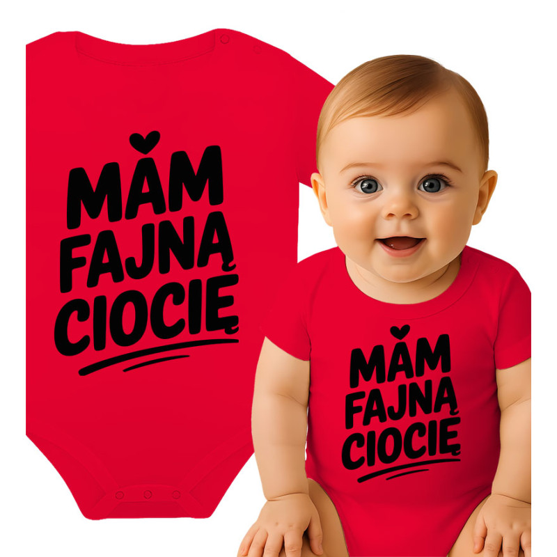 Schattige Baby Romper - MAM FAJNA CIOCIE