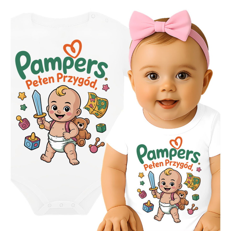 Avontuurlijke Baby Romper - Pampers Editie