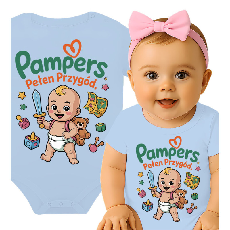Avontuurlijke Baby Romper - Pampers Editie