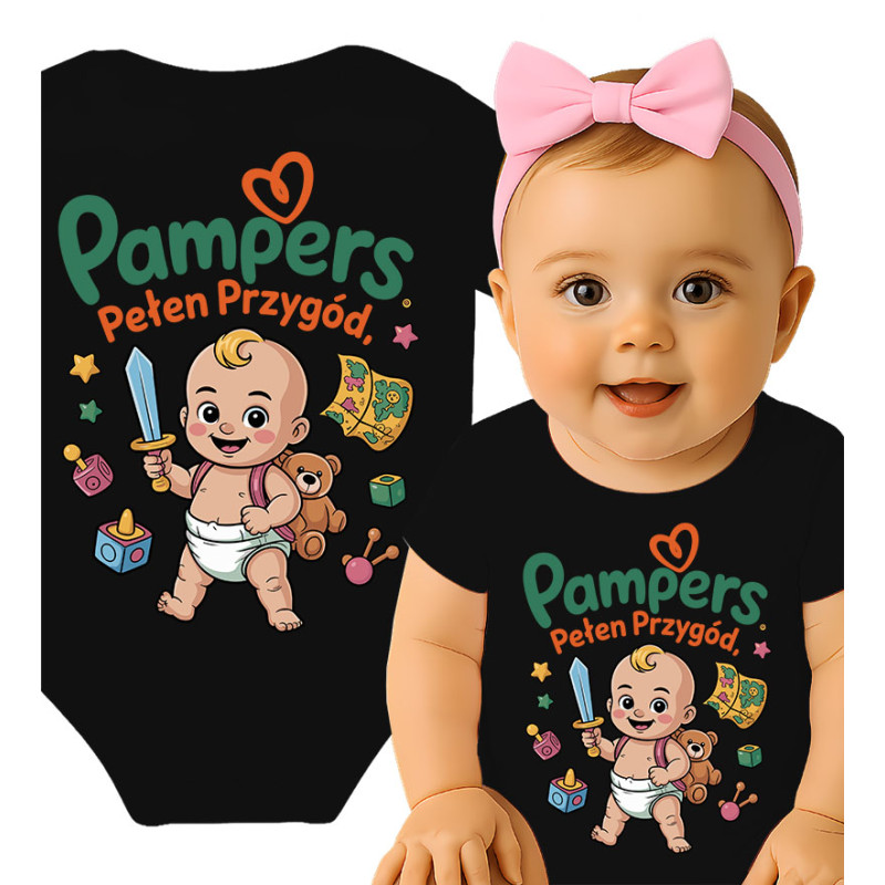 Avontuurlijke Baby Romper - Pampers Editie