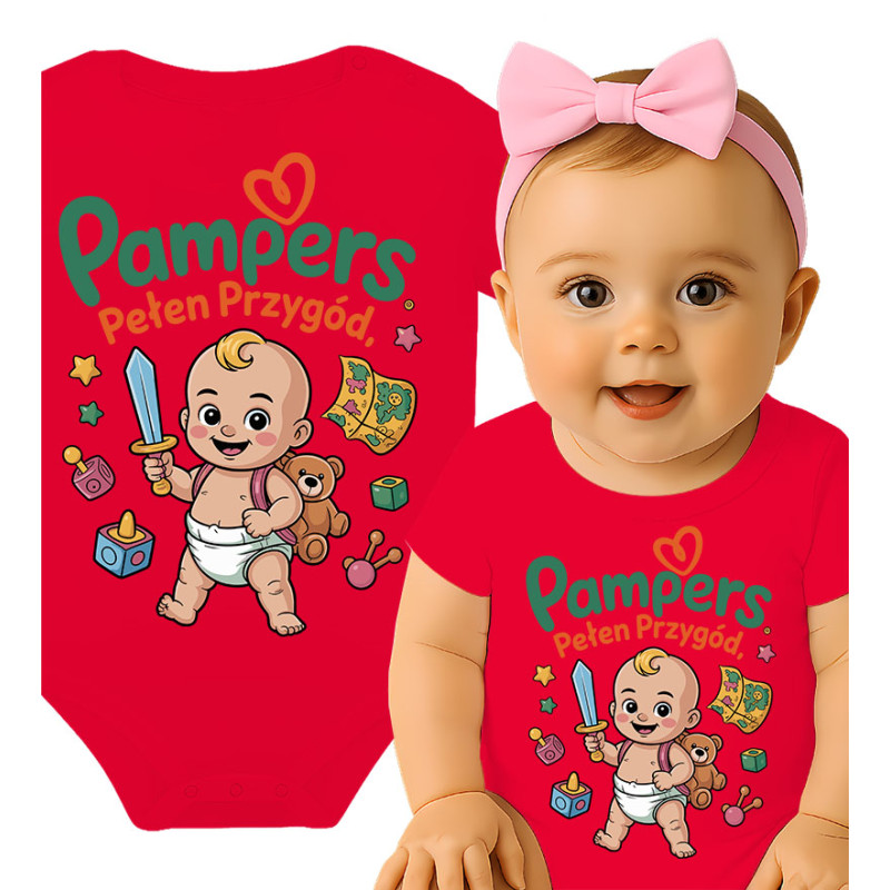 Avontuurlijke Baby Romper - Pampers Editie