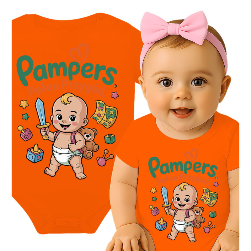 Avontuurlijke Baby Romper - Pampers Editie