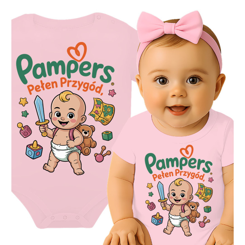 Avontuurlijke Baby Romper - Pampers Editie
