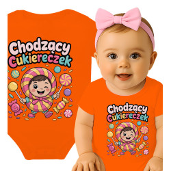 Schattige Baby Romper met Snoep Thema