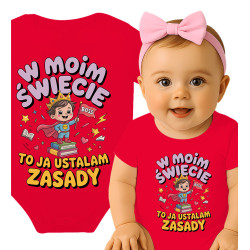 czerwony