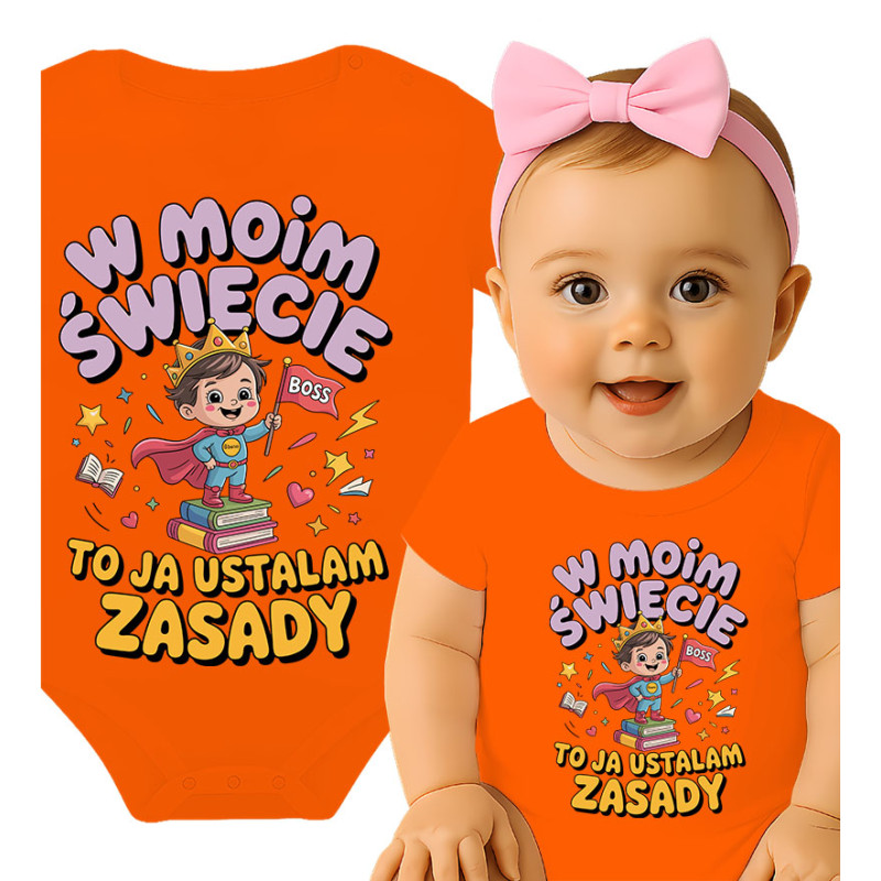 pomarańczowy