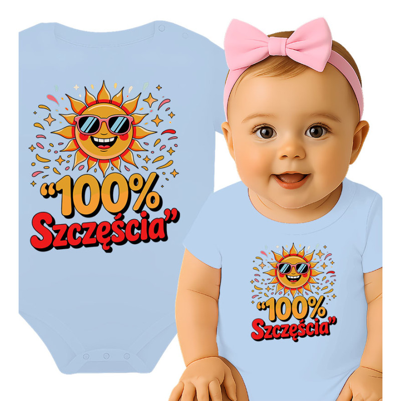 Body dziecęce '100% Szczęścia'