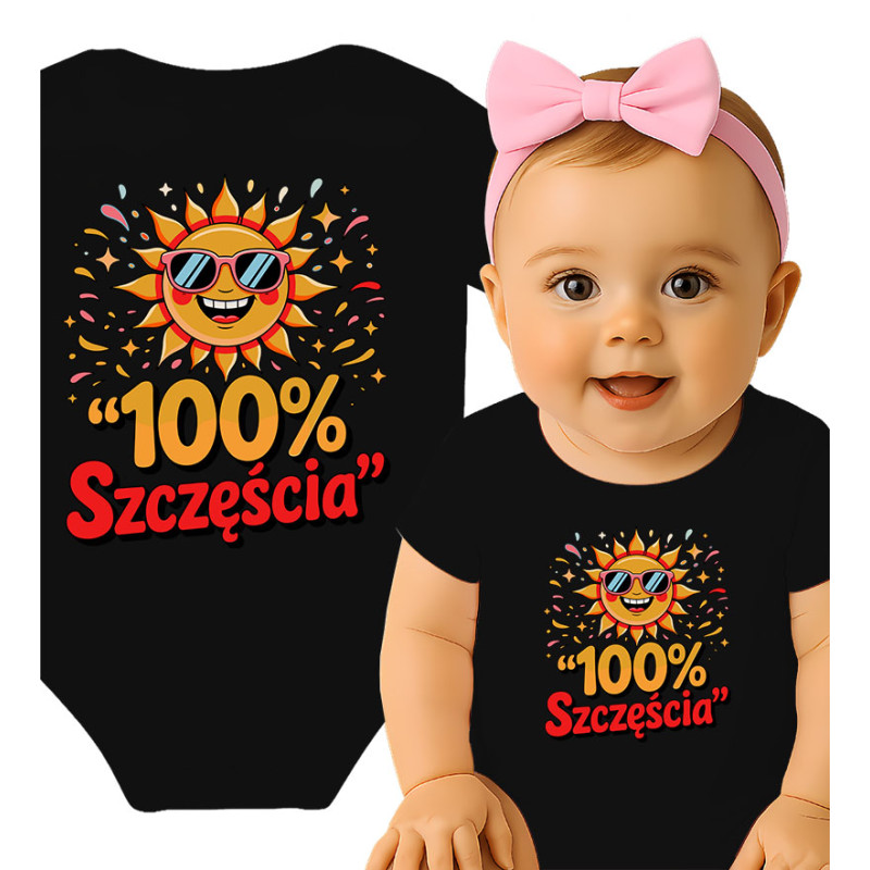 Body dziecęce '100% Szczęścia'