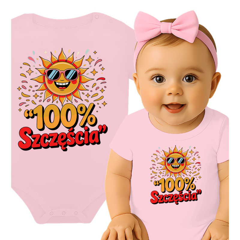 Body dziecęce '100% Szczęścia'