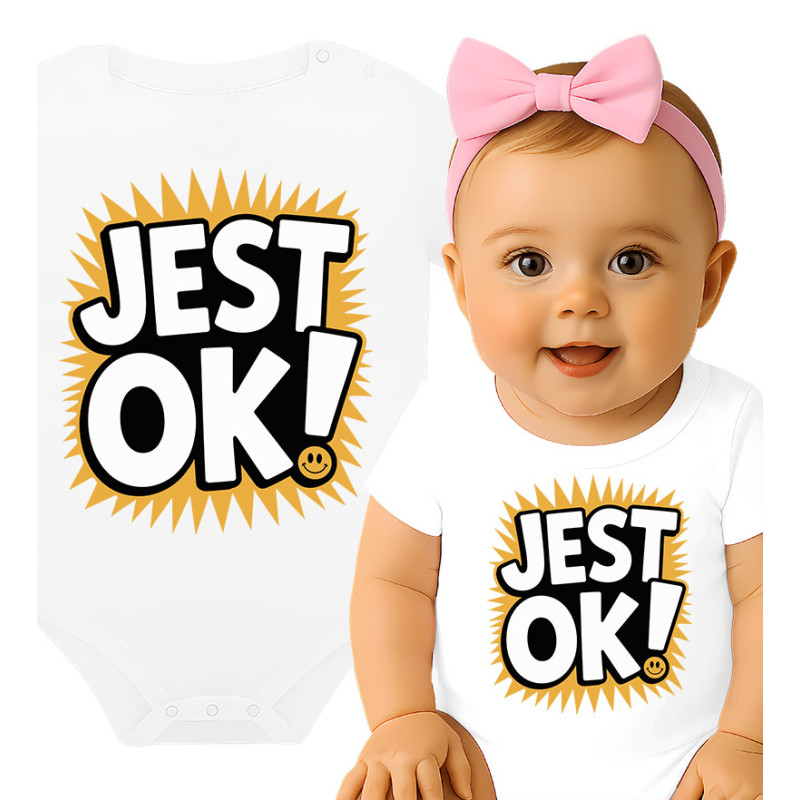 Schattige Babyromper: Jest OK!