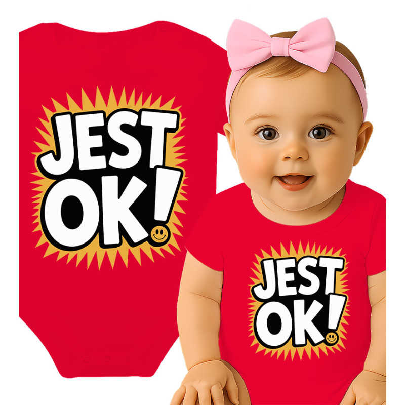 Body dziecęce 'JEST OK!'