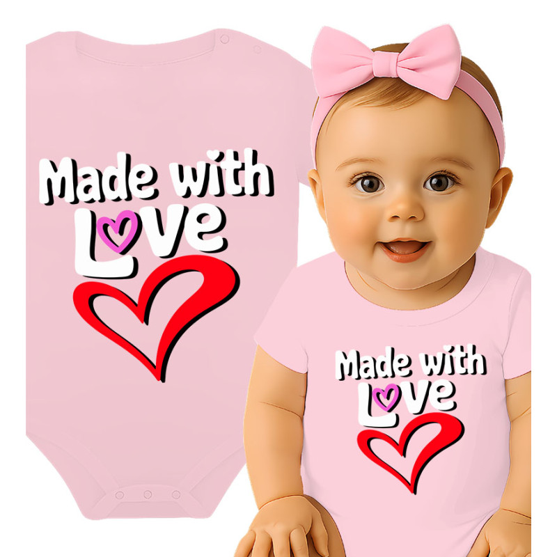 Baby Romper - Gemaakt met Liefde