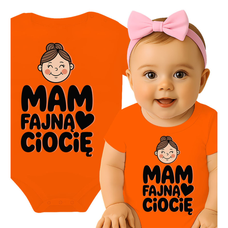 Body dziecęce 'Mam fajną ciocię'