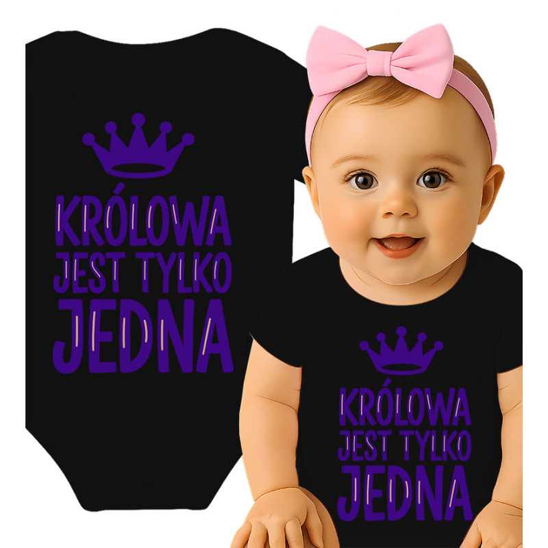 Body dziecęce 'KRÓLOWA JEST TYLKO JEDNA'