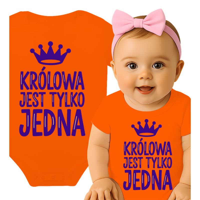 Body dziecęce 'KRÓLOWA JEST TYLKO JEDNA'