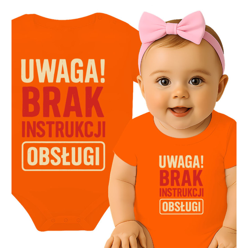 Body dziecęce  'Uwaga! Brak instrukcji obsługi'