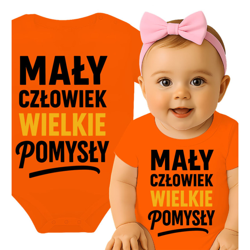 Body dziecęce 'Mały Człowiek, Wielkie Pomysły'
