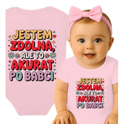 Body dziecęce 'Jestem zdolna, ale to akurat po babci!'